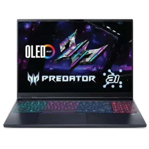 Acer Predator Helios 16 PHN16S-71-98RF Core Ultra 9 275HX (15th Gen) 32GB RAM NVIDIA RTX 5070Ti With 12GB DDR7 Graphics 16" QHD 240Hz OLED Display Gaming Laptop