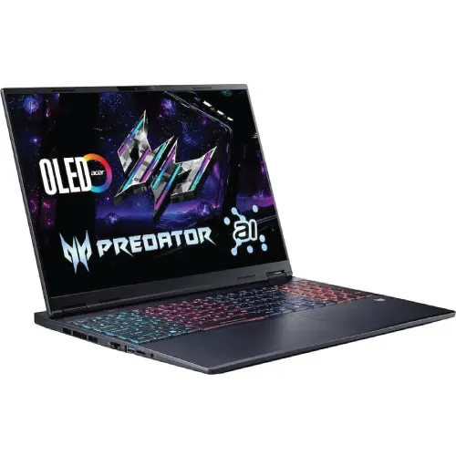 Acer Predator Helios 16 PHN16S-71-98RF Core Ultra 9 275HX (15th Gen) 32GB RAM NVIDIA RTX 5070Ti With 12GB DDR7 Graphics 16" QHD 240Hz OLED Display Gaming Laptop