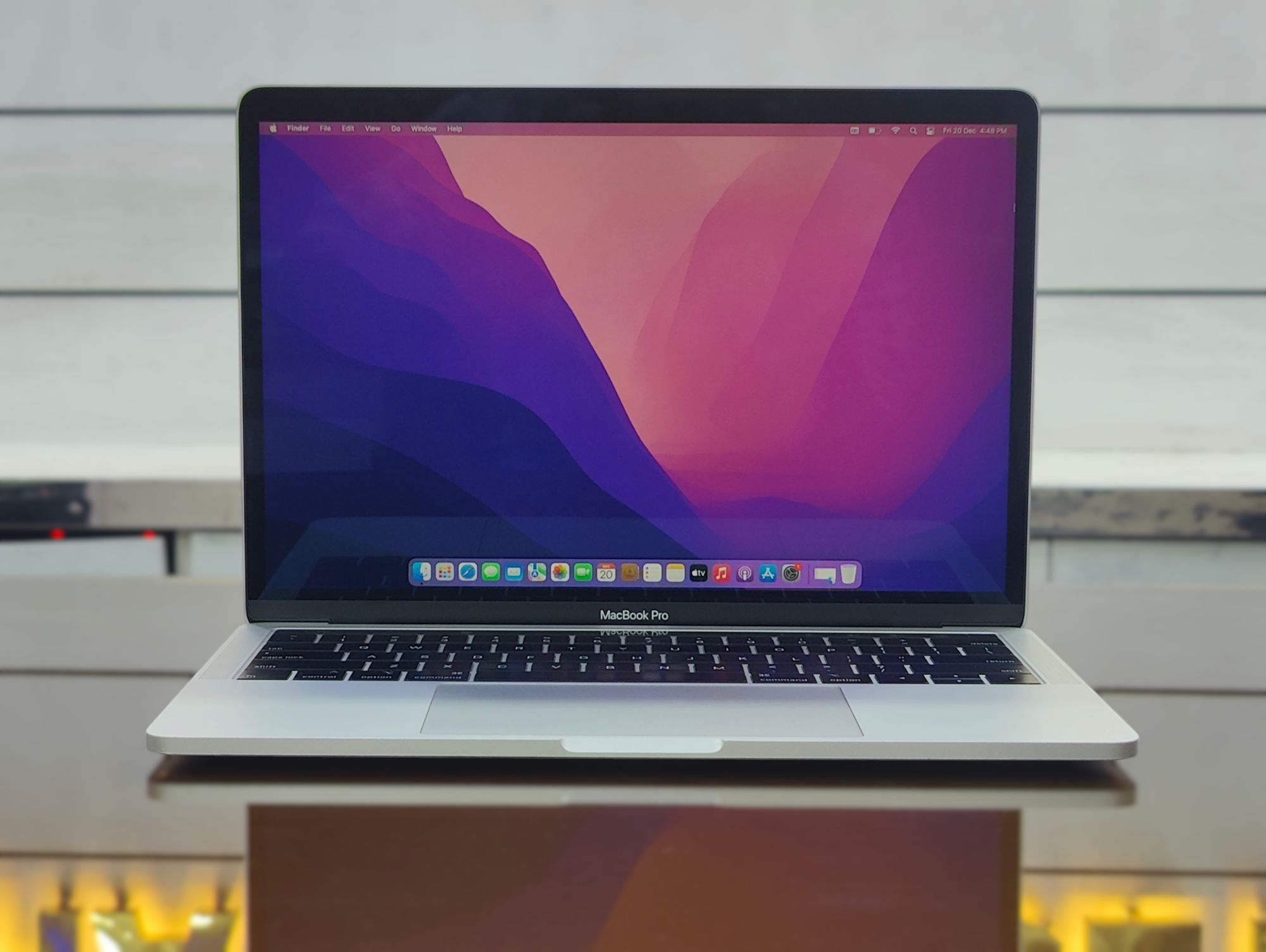 Apple MacBook Pro 13_A2338 (2020) - Silver Apple M1 Chip 16GB RAM 13.3" Retina Display With Touch Bar