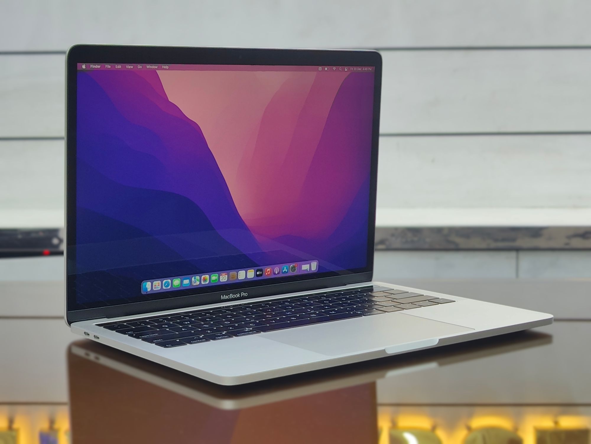 Apple MacBook Pro 13_A2338 (2020) - Silver Apple M1 Chip 16GB RAM 13.3" Retina Display With Touch Bar