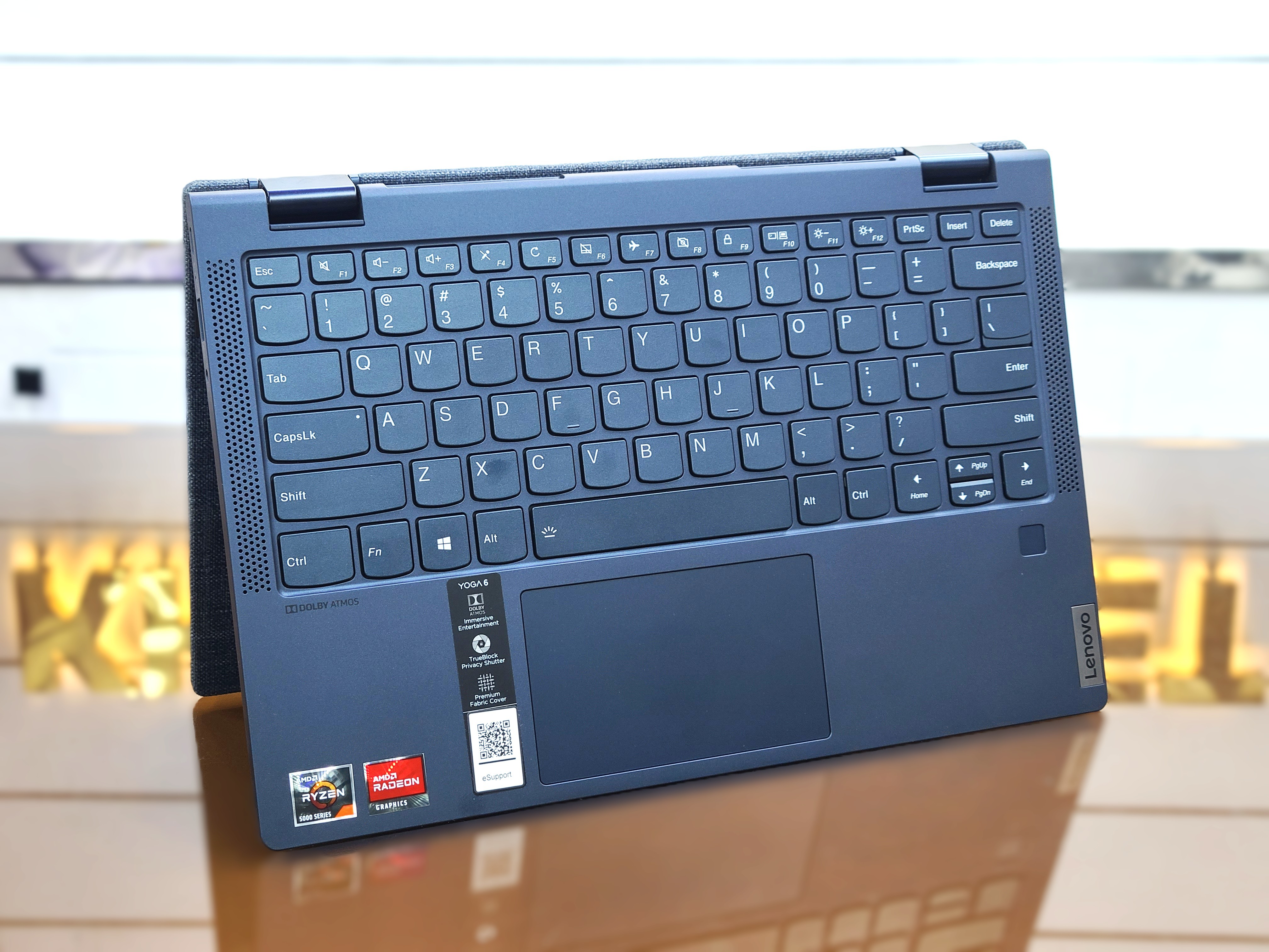 Lenovo Yoga 6 13ARE05 Fabric Ryzen 5 Pro-4650U 256GB SSD 13.3" X360 Display Laptop