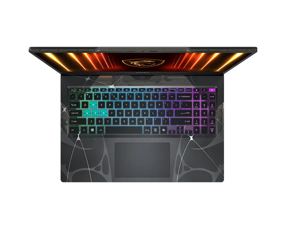 MSI Cyborg 15 B2RWFKG-071US Core 7 240H (15th Gen) 16GB RAM NVIDIA RTX 5060 With 8GB DDR7 Graphics 15.6" FHD 144Hz Display Gaming Laptop