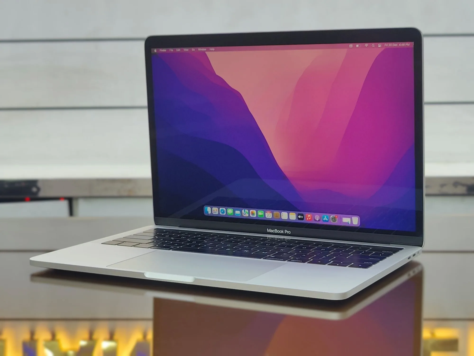 Apple MacBook Pro 13_A2338 (2020) - Silver Apple M1 Chip 16GB RAM 13.3" Retina Display With Touch Bar