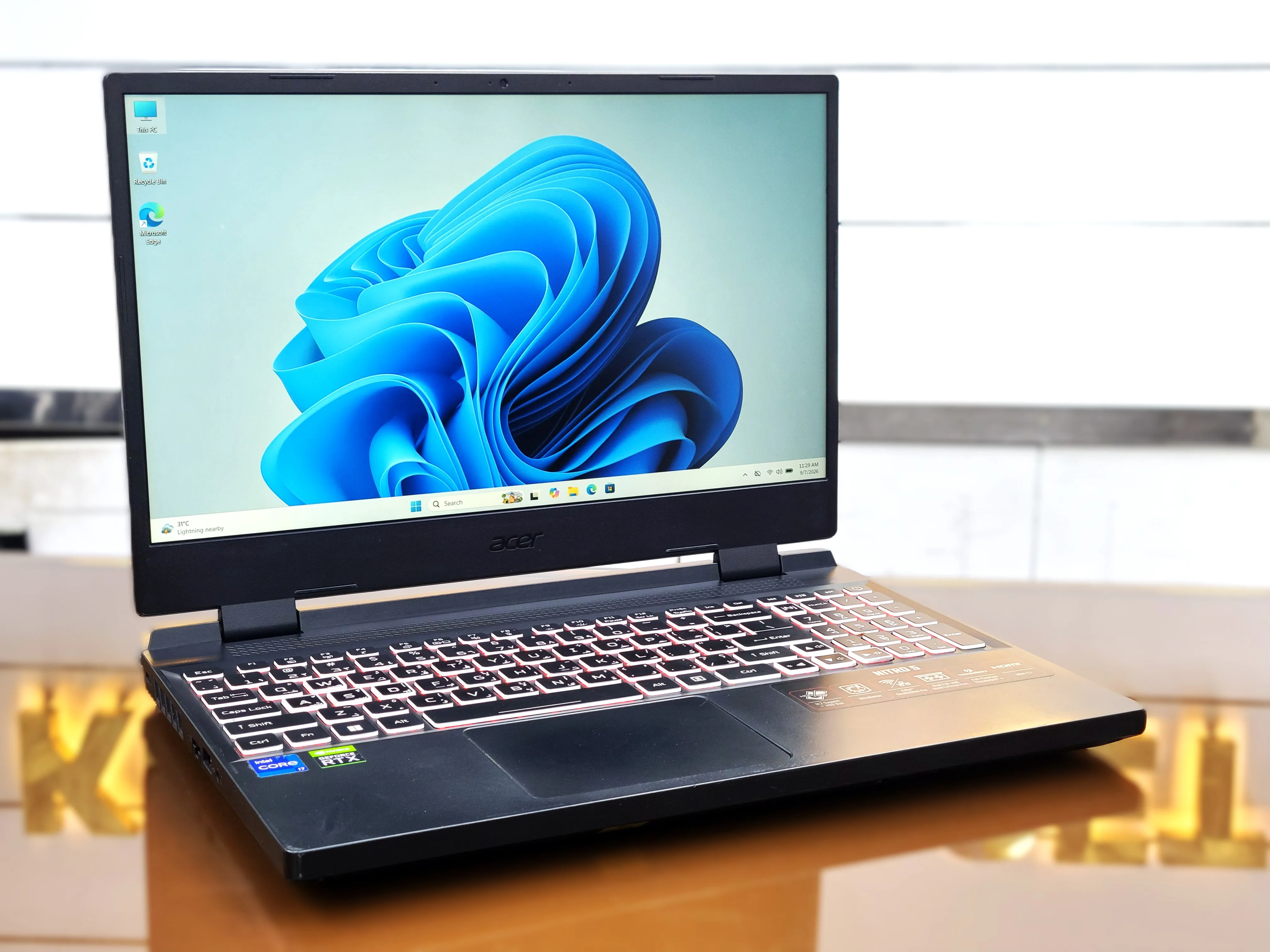 Acer Nitro 5 AN515-58-78ZC Core i7-12700H 16GB RAM NVIDIA RTX 3060 With 6GB DDR6 Graphics 512GB SSD 15.6" QHD Display Gaming Laptop
