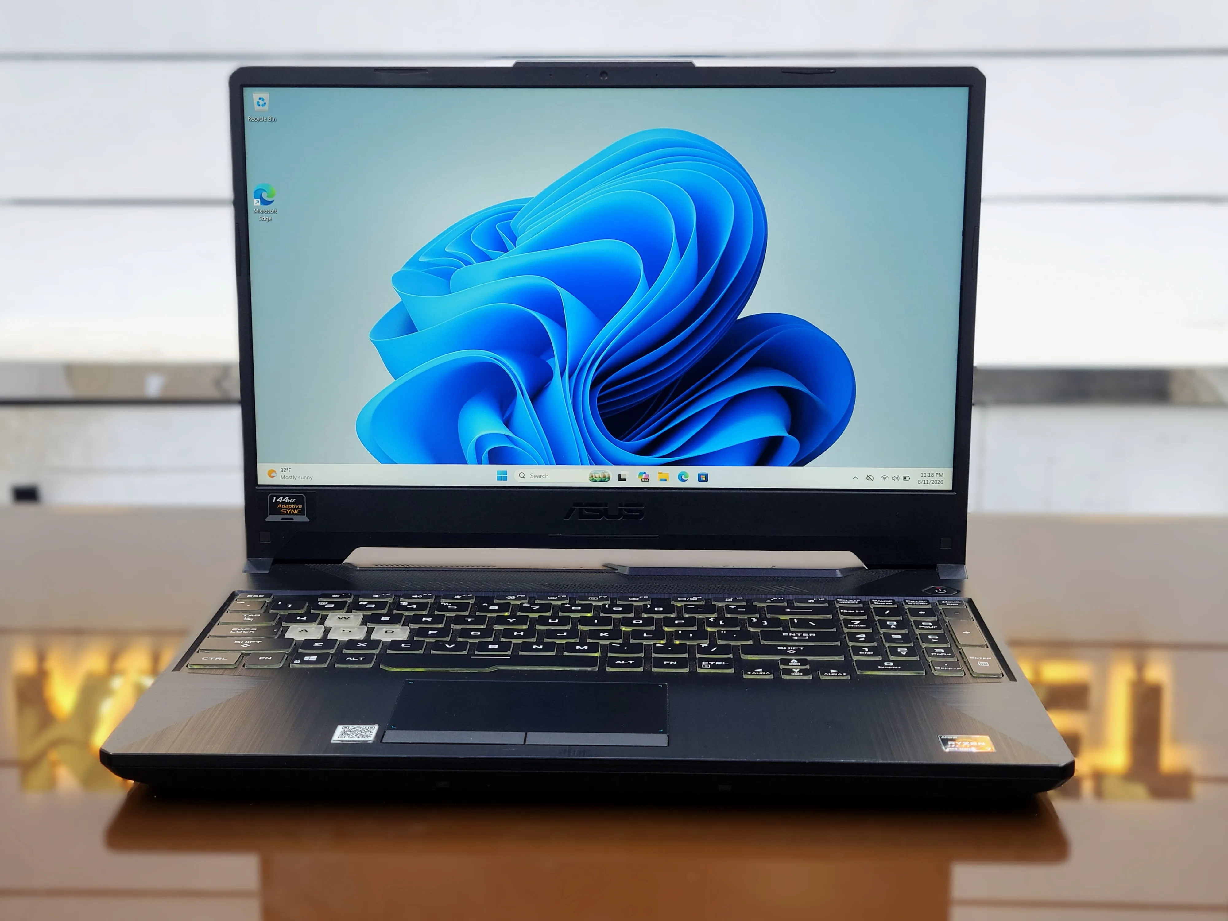 ASUS TUF Gaming A15 FA506IV Ryzen 7-4800H NVIDIA RTX 2060 With 6GB DDR6 Graphics 512GB 16GB RAM 15.6" FHD 144Hz Display Gaming Laptop With RGB Backlit Keyboard