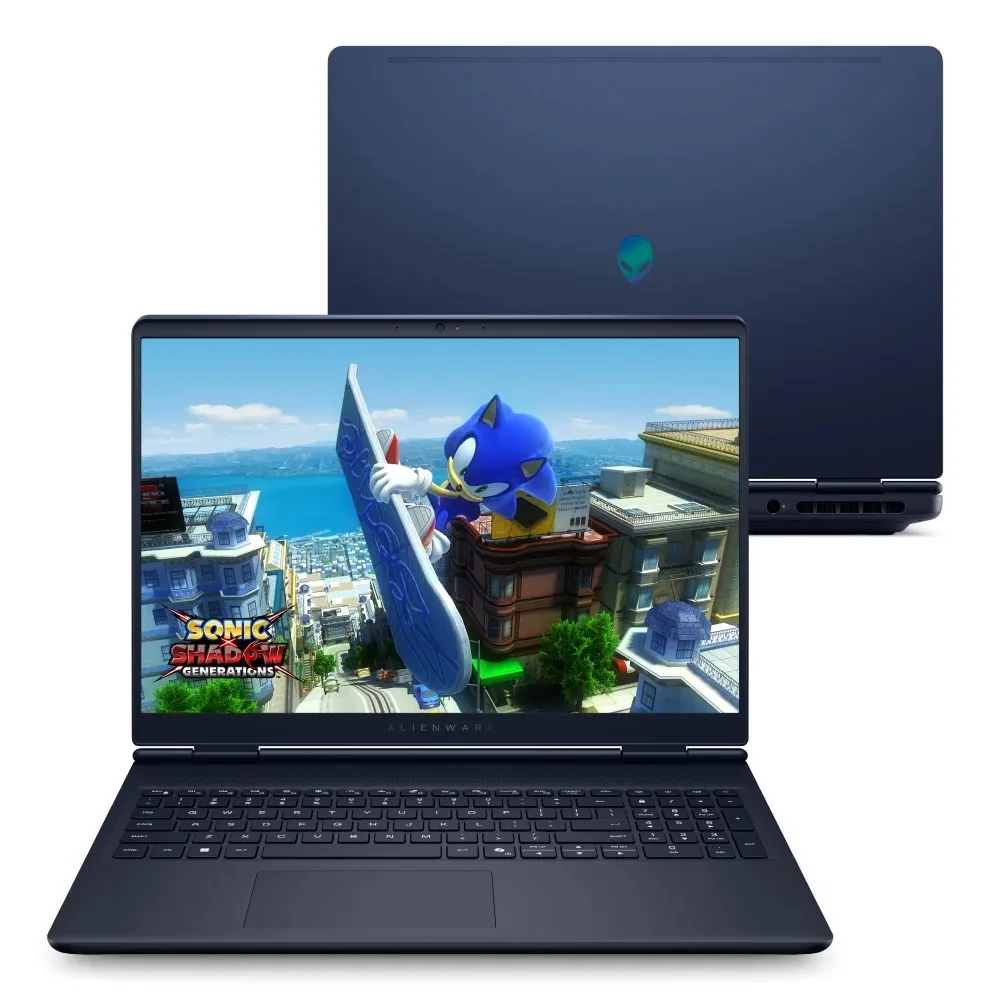 Dell Alienware 16 Aurora LAC16250-7193BLU-PUS Core 7 240H (15th Gen) NVIDIA RTX 5050 With 8GB DDR7 Graphics 16GB RAM 16" QHD 120Hz Display 1TB SSD Intact BOX Gaming Laptop
