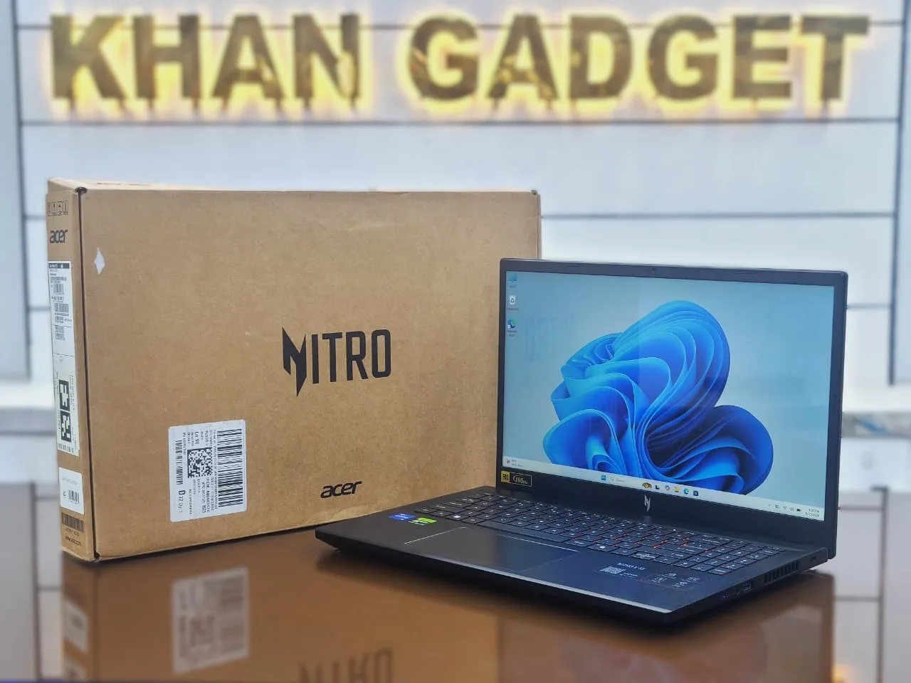 Acer Nitro V15 ANV15-52-57BB NVIDIA RTX 5050 With 8GB DDR7 Graphics Core i5-13420H 16GB RAM 15.6" FHD Display Gaming Laptop With Box
