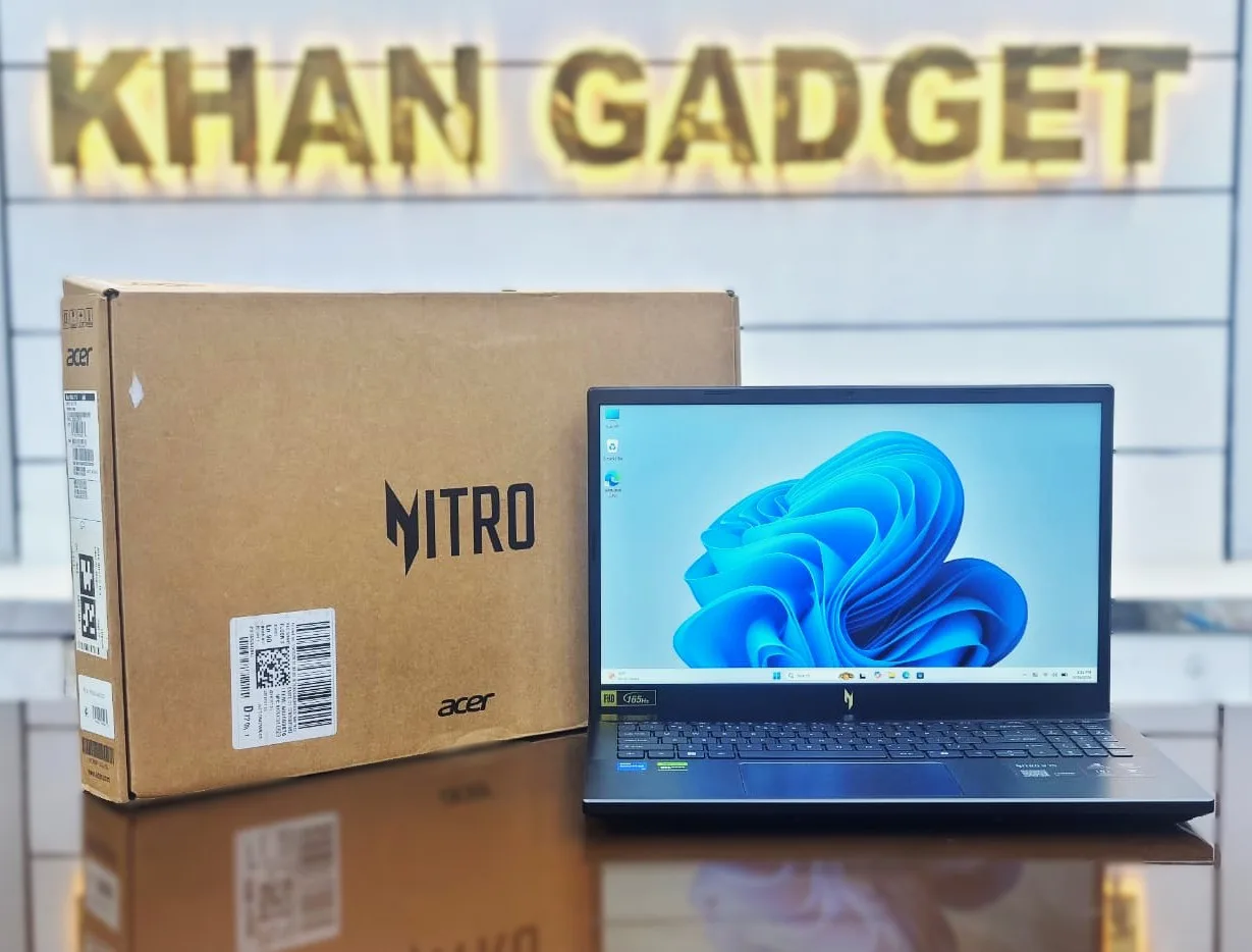 Acer Nitro V15 ANV15-52-57BB NVIDIA RTX 5050 With 8GB DDR7 Graphics Core i5-13420H 16GB RAM 15.6" FHD Display Gaming Laptop With Box