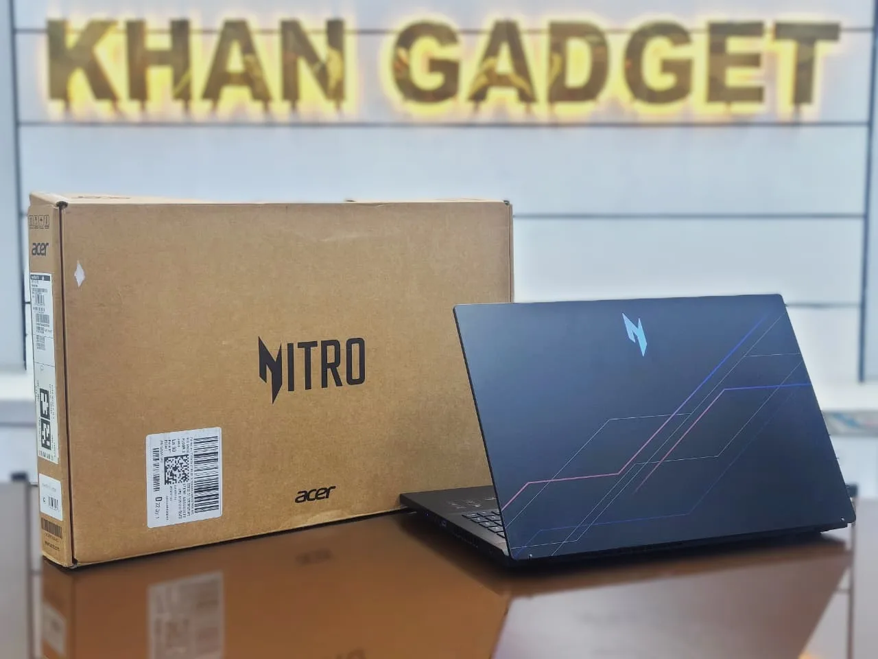 Acer Nitro V15 ANV15-52-57BB NVIDIA RTX 5050 With 8GB DDR7 Graphics Core i5-13420H 16GB RAM 15.6" FHD Display Gaming Laptop With Box
