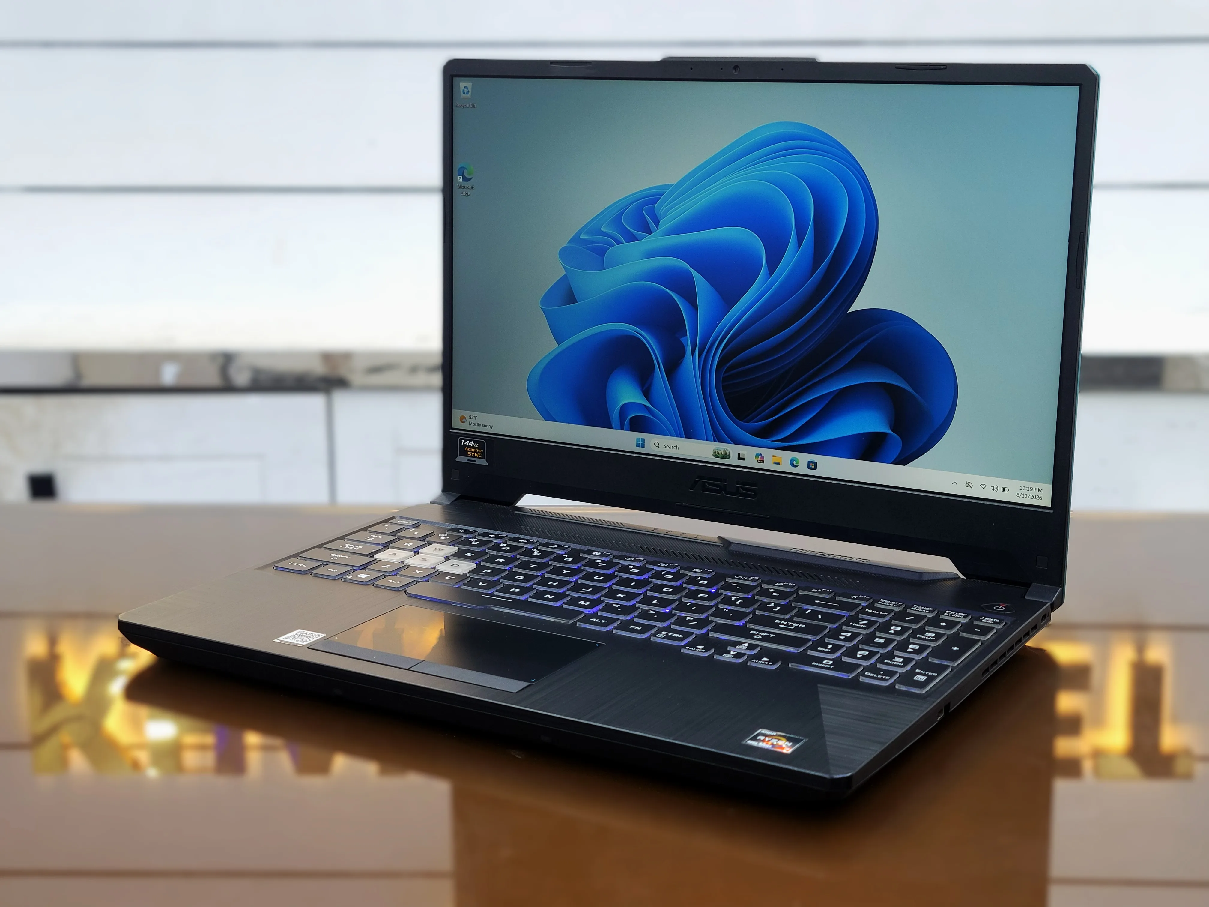 ASUS TUF Gaming A15 FA506IV Ryzen 7-4800H NVIDIA RTX 2060 With 6GB DDR6 Graphics 512GB SSD 16GB RAM 15.6" FHD 120Hz Display Laptop With RGB Backlit Keyboard