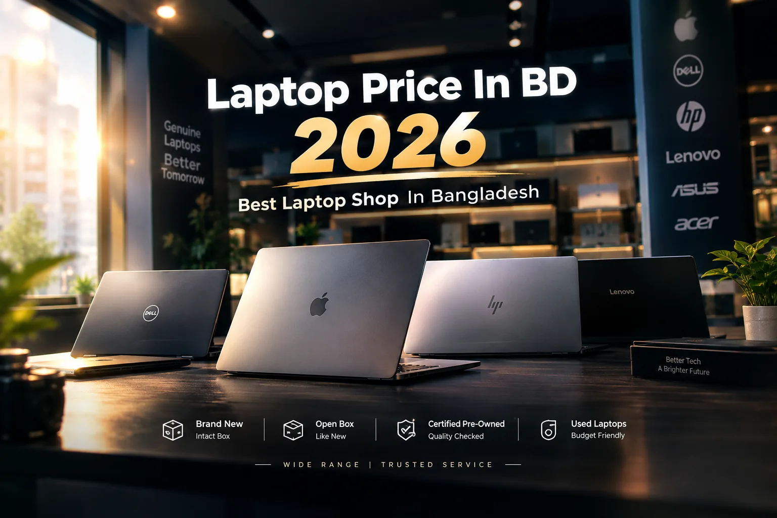 Laptop Price In BD 2026 - Best Laptop Shop In Bangladesh