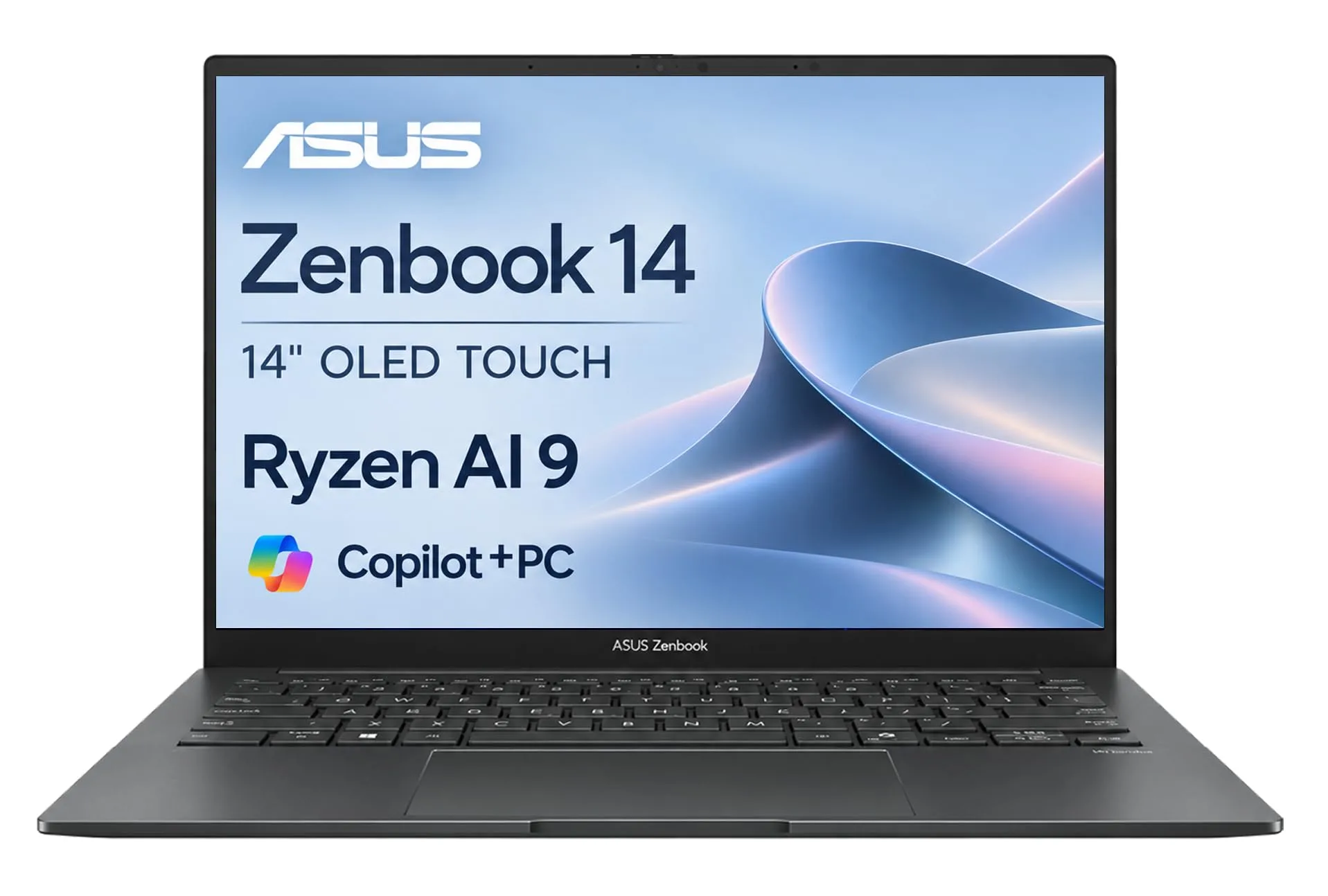 ASUS ZenBook 14 OLED_UM3405GA-ZB70 Ryzen AI 9 465 512GB SSD 16GB RAM 14" GLASS TOUCH OLED Display Laptop