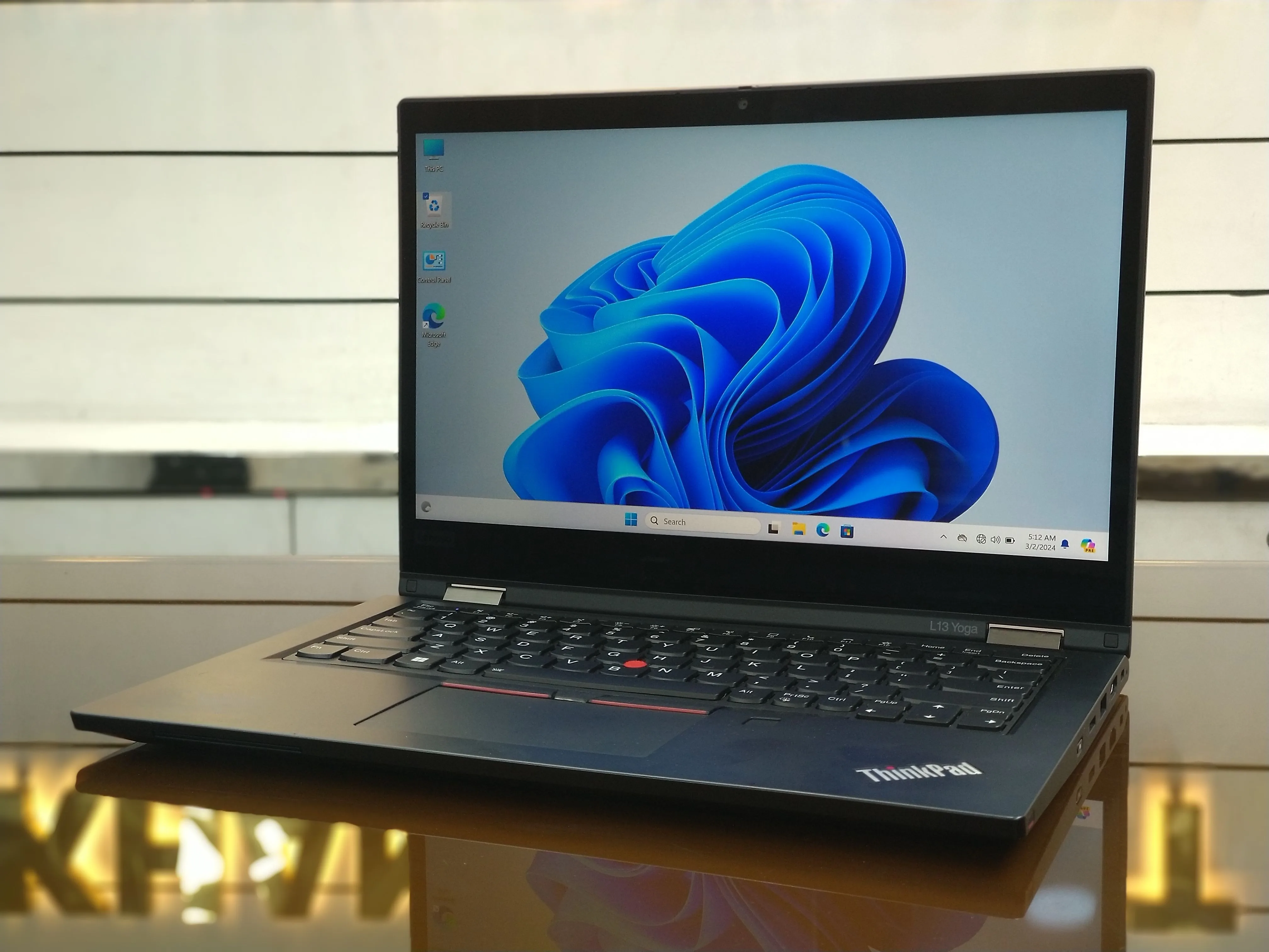 Lenovo ThinkPad L13 Yoga - Gen 3 Ryzen 7 Pro-5875U RAM 16GB 13.3" Display 2-in-1 Foldable TouchScreen Laptop