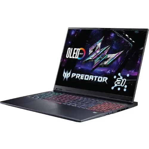 Acer Predator Helios Neo 16S AI PHN16S-71-91AW Core Ultra 9 275HX NVIDIA RTX 5060 With 8GB DDR7 1TB SSD 16GB RAM 16"QHD OLED Display Intact Gaming Laptop With RGB-backlight keyboard & NPU
