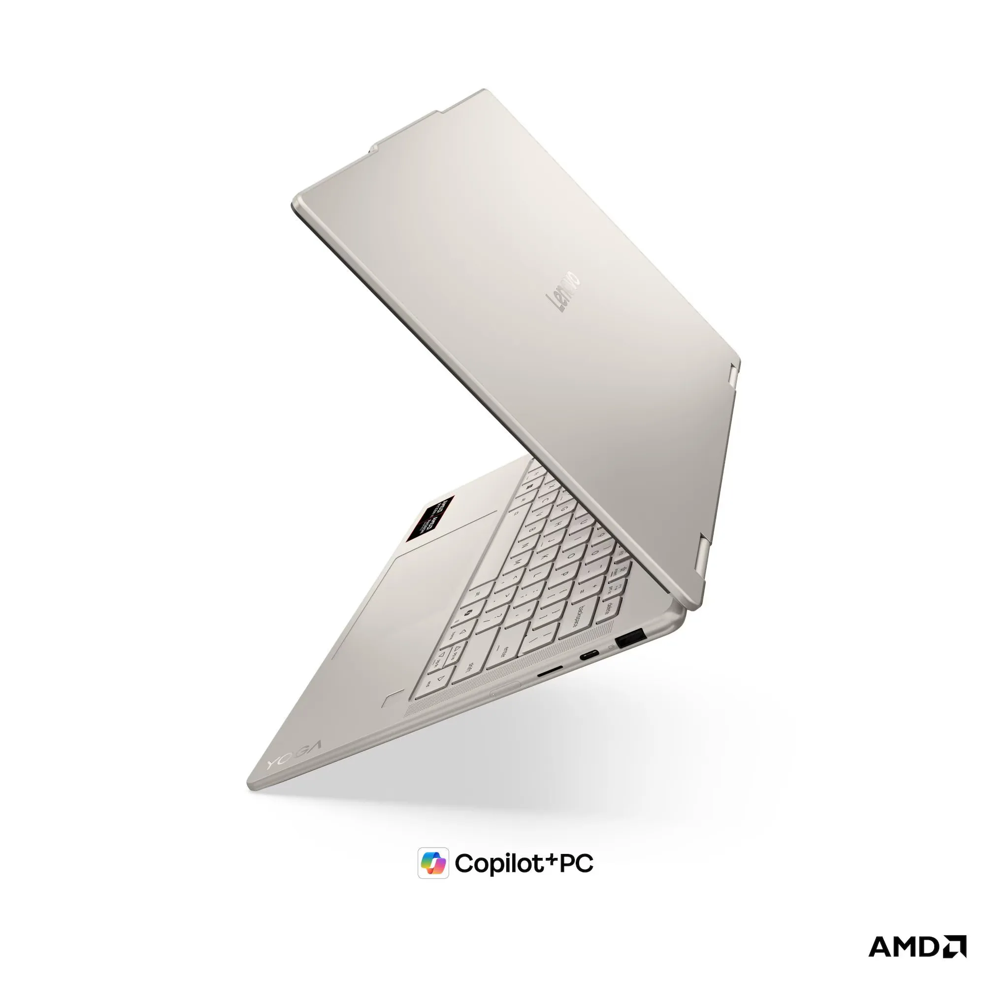 Lenovo Yoga 7 (2-in-1) 14AGP11 Ryzen AI 5 430 512GB SSD 16GB RAM 14" FHD+ Galss Touch OLED Panel Display Intact Laptop With Lenovo Yoga Pen Gen 2 With Case (Seashell) & NPU