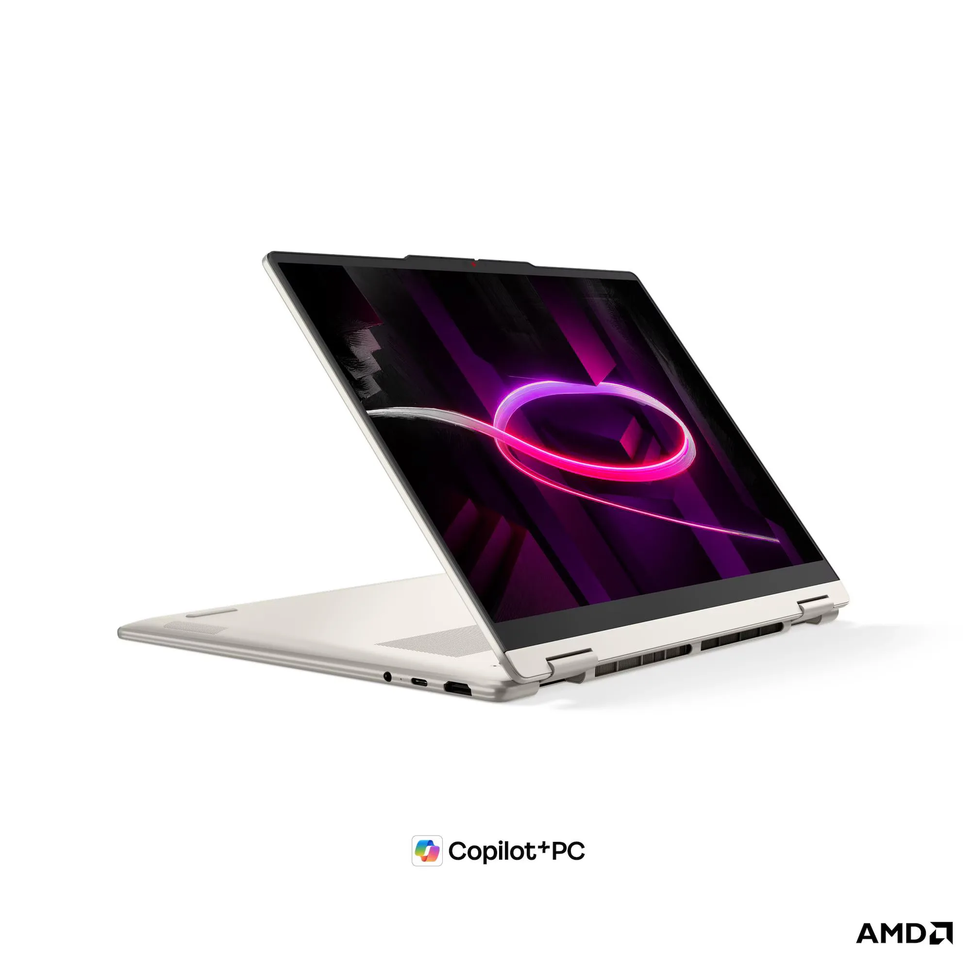 Lenovo Yoga 7 (2-in-1) 14AGP11 Ryzen AI 5 430 512GB SSD 16GB RAM 14" FHD+ Galss Touch OLED Panel Display Intact Laptop With Lenovo Yoga Pen Gen 2 With Case (Seashell) & NPU