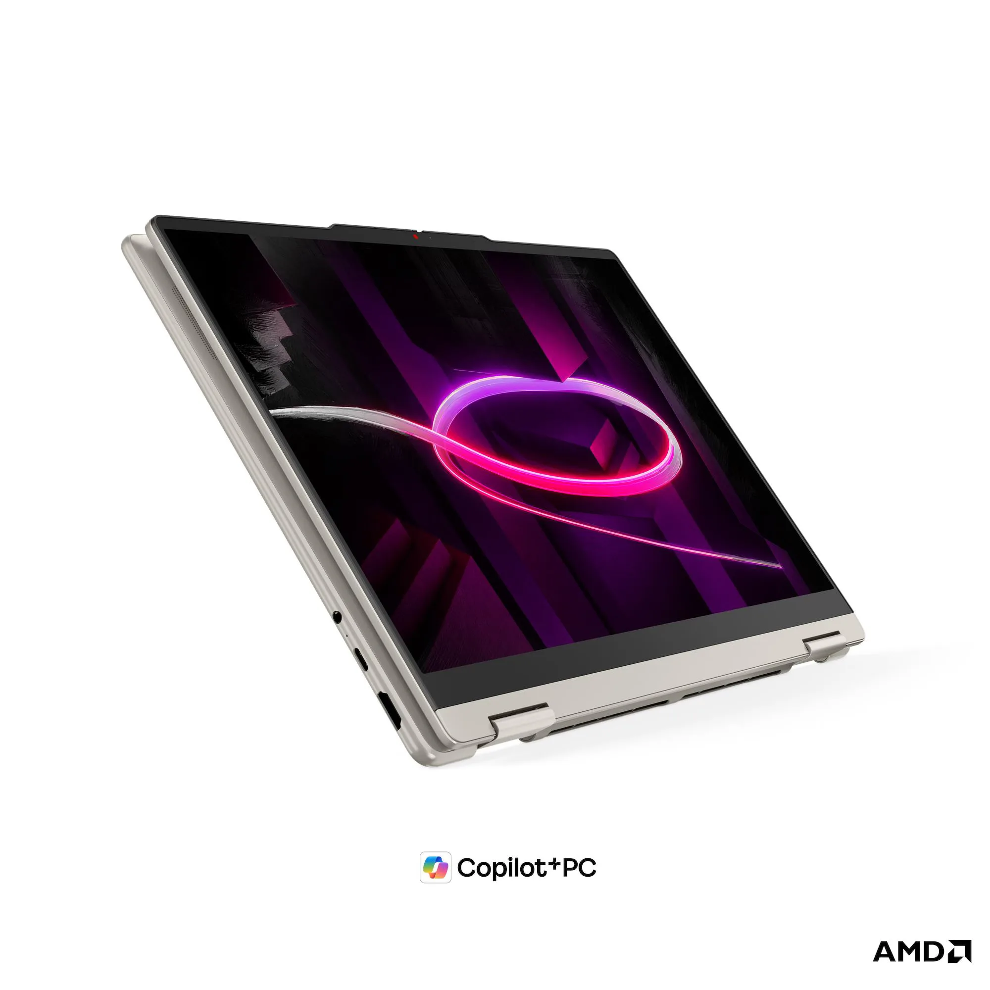 Lenovo Yoga 7 (2-in-1) 14AGP11 Ryzen AI 5 430 512GB SSD 16GB RAM 14" FHD+ Galss Touch OLED Panel Display Intact Laptop With Lenovo Yoga Pen Gen 2 With Case (Seashell) & NPU