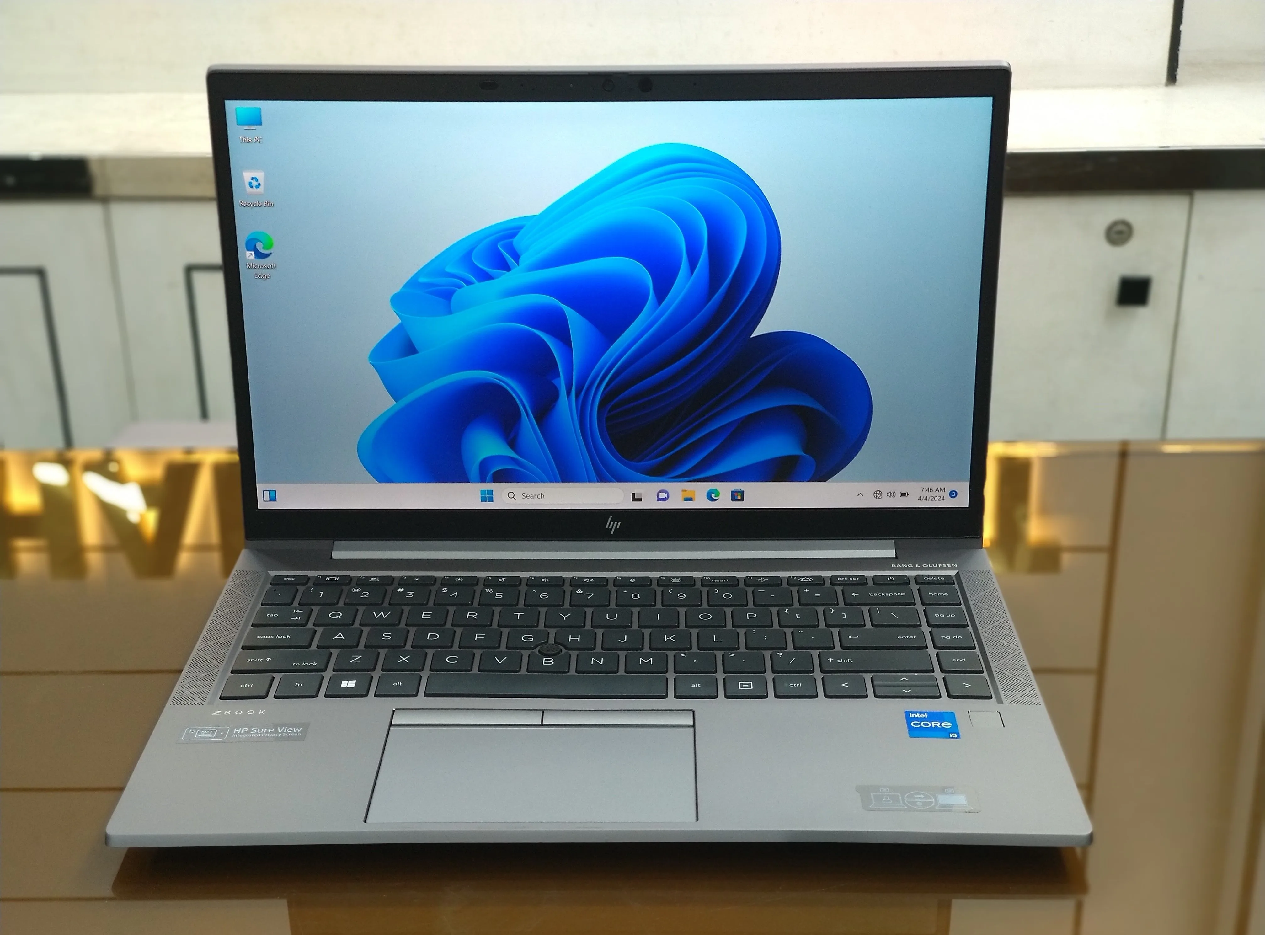 HP ZBook Firefly 14 G8 Core i7-1185G7 NVIDIA T500 With 4GB DDR6 Graphics 512GB SSD 32GB RAM 14" FHD Display Mobile Workstation Laptop