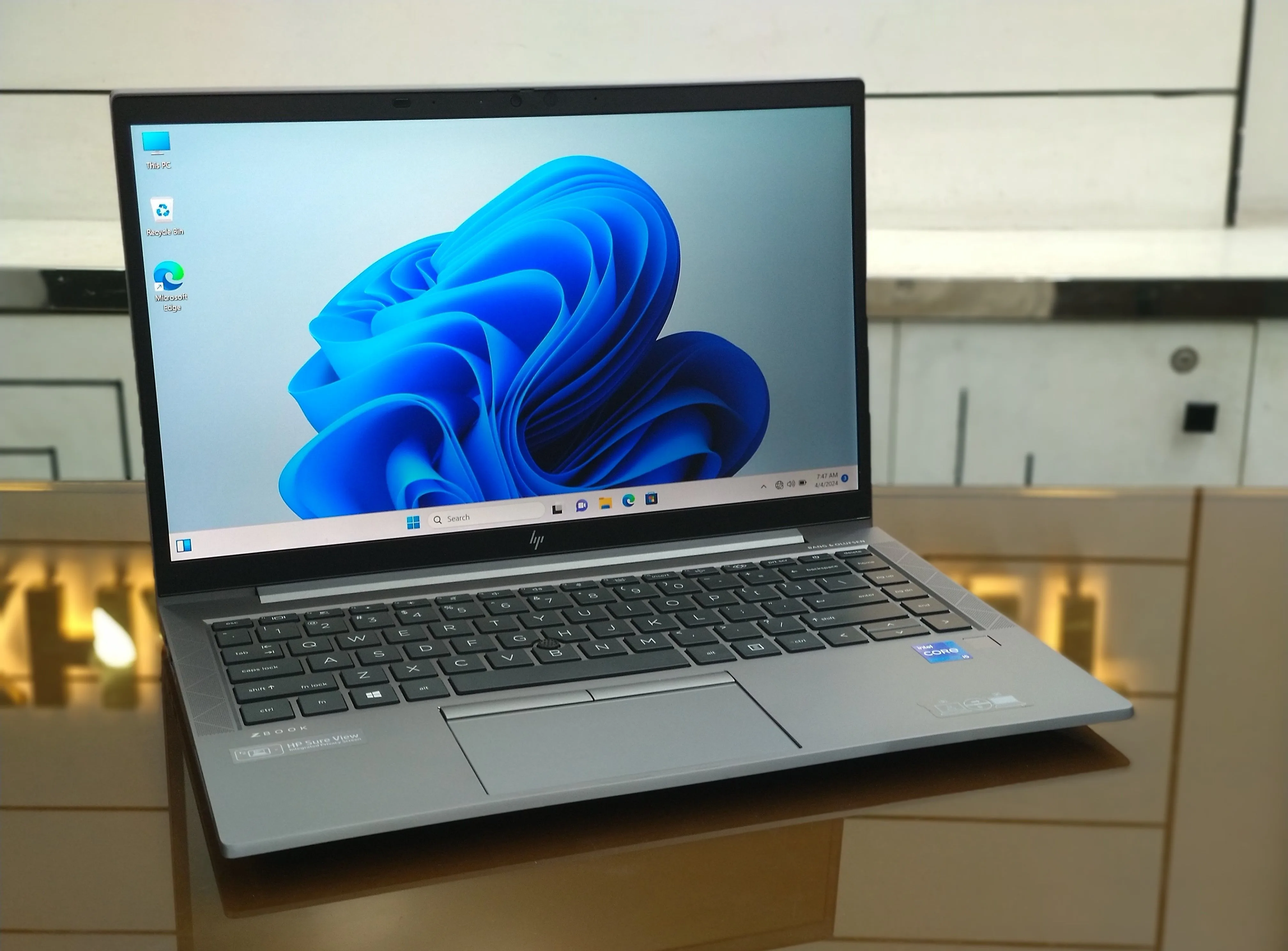 HP ZBook Firefly 14 G8 Core i7-1185G7 NVIDIA T500 With 4GB DDR6 Graphics 512GB SSD 32GB RAM 14" FHD Display Mobile Workstation Laptop